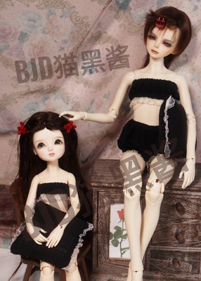 taobao agent BJD cat black sauce homemade baby clothing limited welfare purchase of various styles of gaps for 6 points, 4 points, uncle