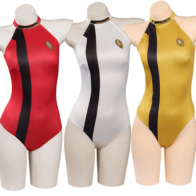 taobao agent Star Trek: I found the fourth season of the yellow uniform original conjoined swimsuit swimwear cosplay
