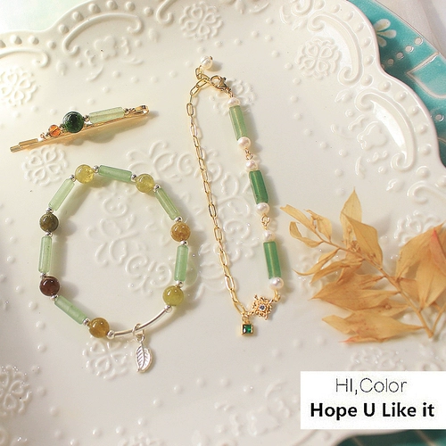 Оригинальный натуральный браслет из жемчуга из граната