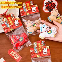 Плюшевая пони, подвеска, упаковка, 6 шт