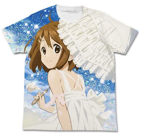Японская Cospa TBSishop Limited Light Music Girl K-ON Хирасава Юи двусторонняя полноцветная футболка