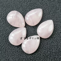 18*25 мм розовый кристалл в форме капли