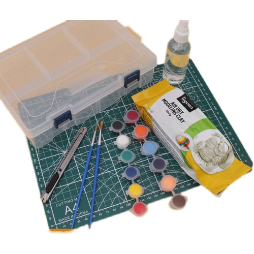 Сверхлегкая глина, аксессуары, комплект, фигурка, набор инструментов ручной работы, DIY