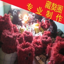 Четырехэтажный тибетский мастиф ошейник тибетский ручной работы як шерсть тибетский мастиф ловушка для домашних животных