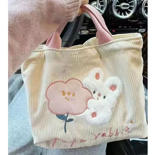 Милая льняная сумка, демисезонная небольшая сумка, небольшой шоппер, сумка для еды