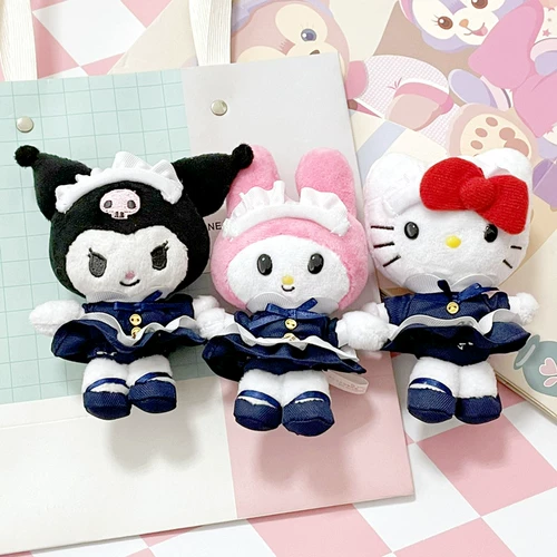 Японская милая кофейная мультяшная подвеска, плюшевая