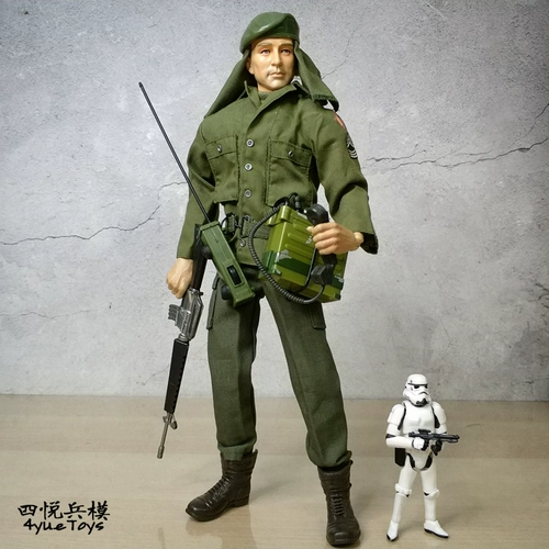 Современная фигурка, подвижная игрушка, оружие, солдат, масштаб 1:6