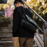 ABOYS Мужская японская сумка через плечо, универсальная сумка на одно плечо для отдыха, рюкзак
