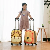 Милый чемодан, мультяшная модная коробка подходит для мужчин и женщин