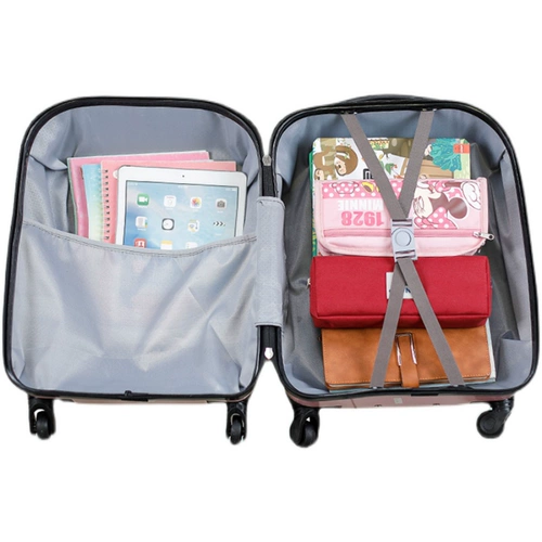 Милый чемодан, мультяшная модная коробка подходит для мужчин и женщин