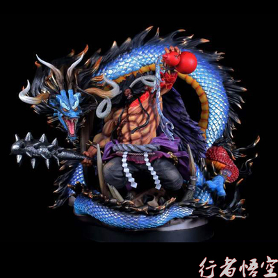 taobao agent Pirate Ghost Island Hundred Beast Kaido GK and the Fourth Emperor Anime Hand Model of the Statue of the Statue of Living Room Large Large Large Gifts