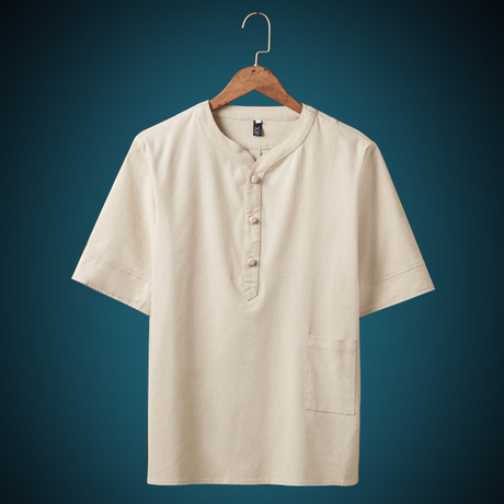 亚麻衬衫