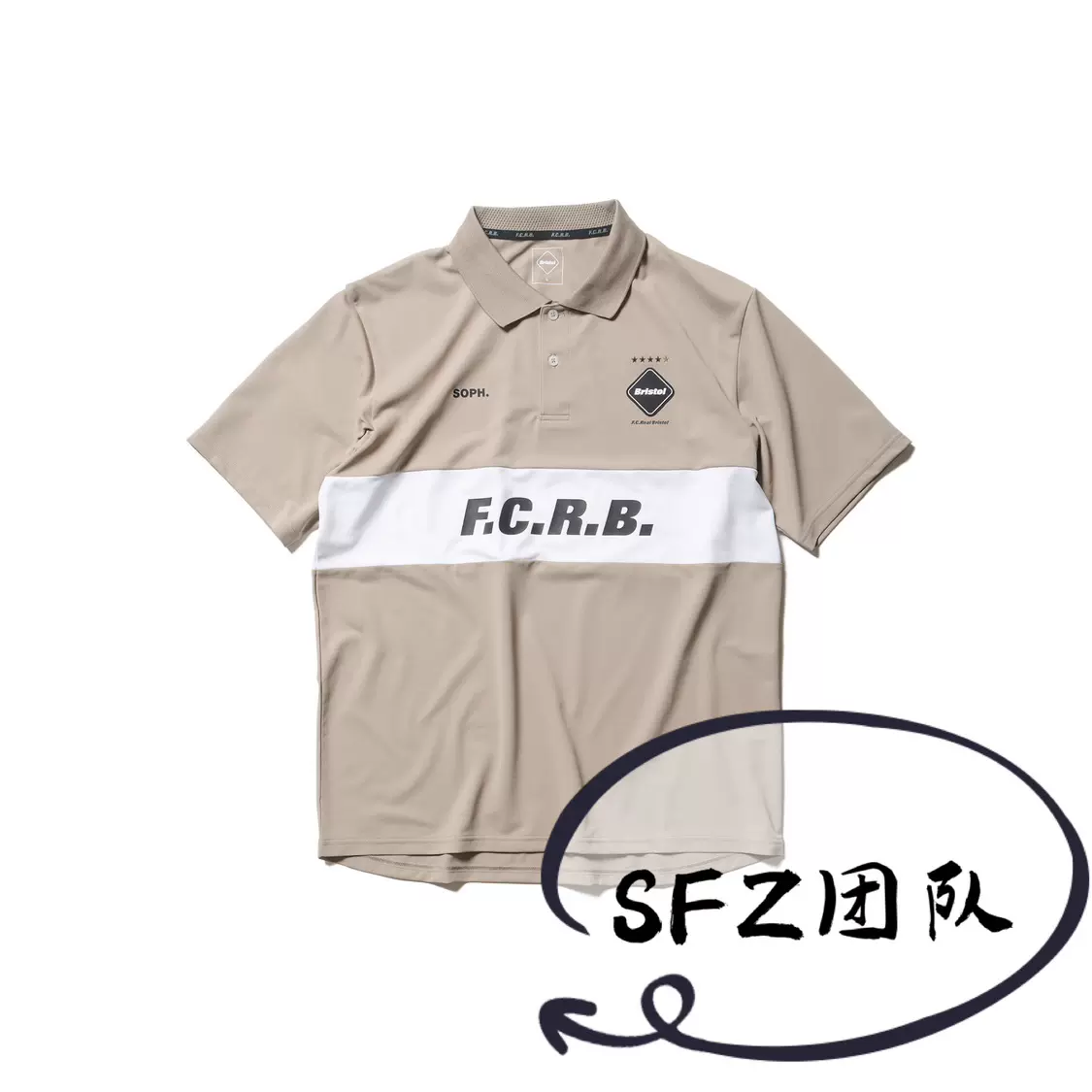 代購] F.C.REAL BRISTOL SS TEAM POLO衫23SS-Taobao