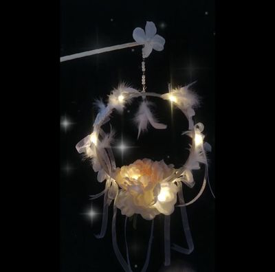 taobao agent Hanfu, handheld flashlight, autumn props suitable for photo sessions, cosplay