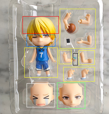 taobao agent GSC or Clatform 1032 Kuroko's basketball Huangse Liangtai spot corpse parts split accessories