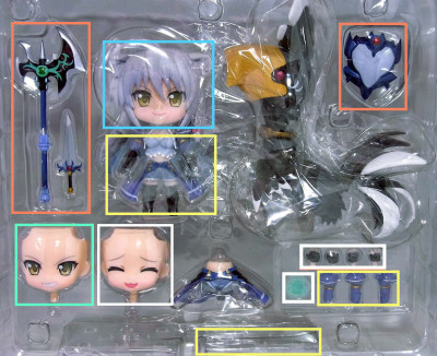 taobao agent GSC 279 DOG DAYS Leion Mihu Cat Princess Clean Hand -Office corpse parts split accessories