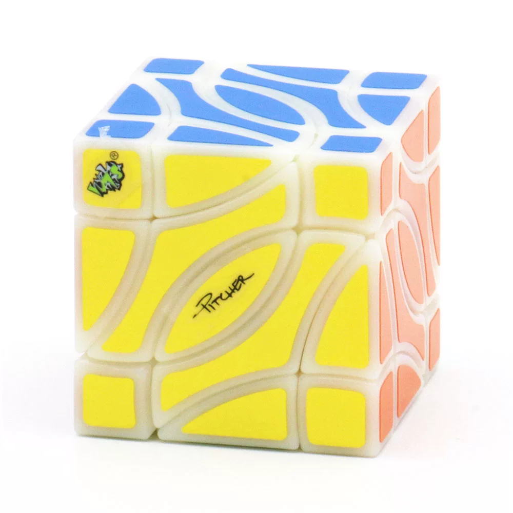 蓝蓝 Black Rubik's cube, children's sticker, smart toy