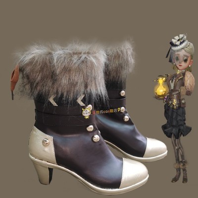 taobao agent Fifth Personality Fragranceist Qizhen Fashion Time Sand COS Custom Custom 0508COSPLAY shoes to draw it