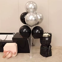 Серебряный и черный стол плавающий баллон-1 Полные две порции для воздушного насоса