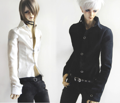 taobao agent [AD] BJD Daily shirt-Black/White/Uncle/1/4 remains the last one will not make this shirt anymore