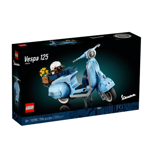 Lego Icons серия 10298 Vespa Motorcycle Restore Classic