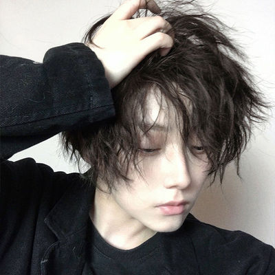 taobao agent Internet celebrity daily guy tin foil hot fluffy lolita handsome wig 