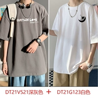 DT21V521 Темно -серый+DT21G123 Белый