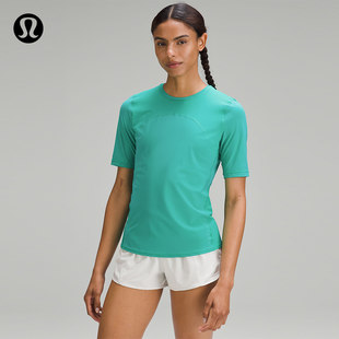 軽量ウィメンズトレイルランニングTシャツ丨lululemon丨LW3GRES