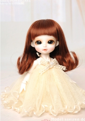 taobao agent [Princess-Doll] Lati Yellow 1/8 Eight-point BJD sleeveless dress
