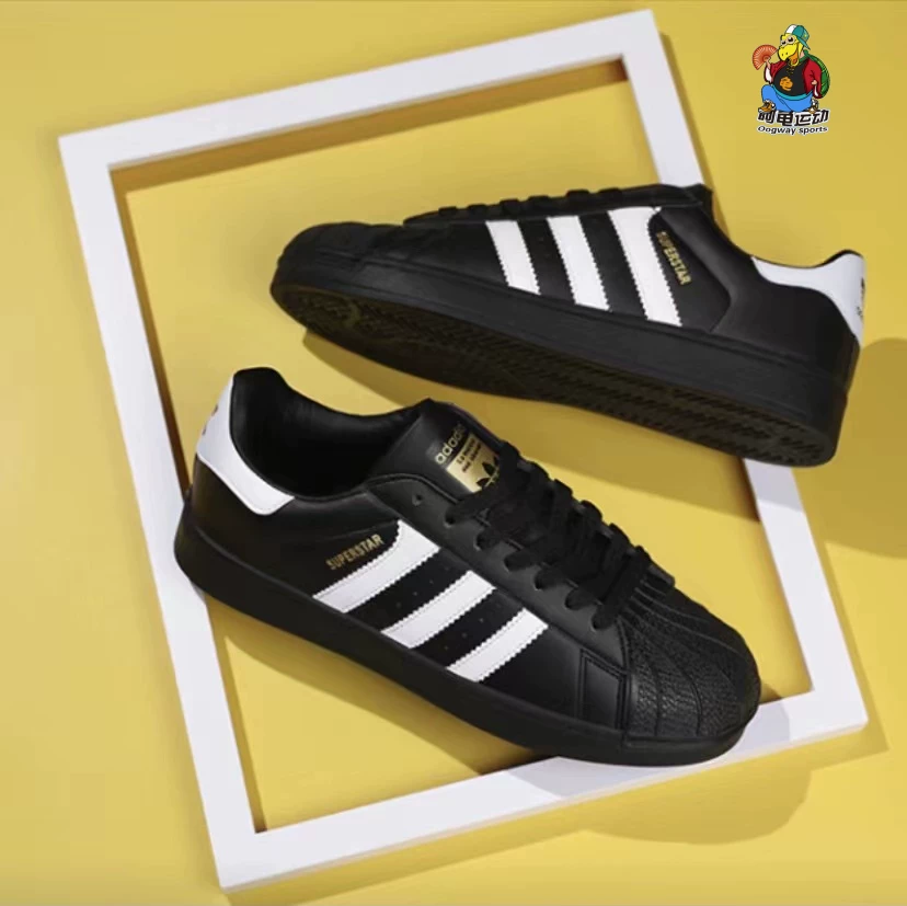 Адидас Adidas суперстар Санье золотой стандарт классическая ракушка повседневные кроссовки EG4958
