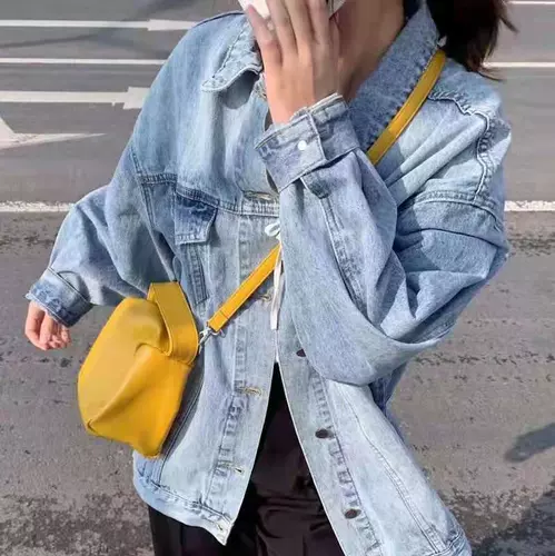 Желтая барсетка, сумка на одно плечо, ремешок для сумки для отдыха, в корейском стиле, простой и элегантный дизайн