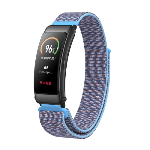 Huawei, совместимые умные часы, нейлоновый ремешок для часов, сменный браслет на липучке