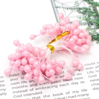 Розовый симулятор цветочный жемчужный светловый ядро ​​3 мм длиной 60 мм около 90 ветвей/сумки