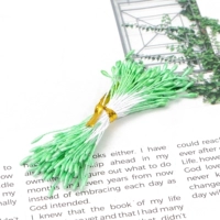 Зеленый симулятор цветочный гипсовый жемчужный ядро ​​1 мм 1 мм 60 мм около 90 ветвей