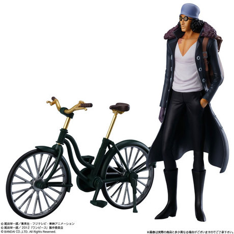 现货包邮bandai 海贼王 styling film z special 青雉 自行车