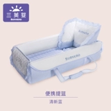 Портативная детская корзина для новорожденных, колыбель для выхода на улицу, кровать, кроватка