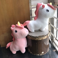 Красная пони, единорог, 40 см