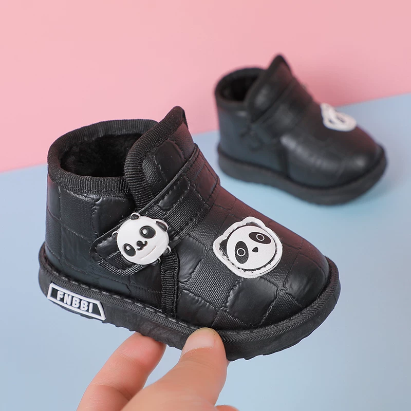 Winter keep warm children's low boots for boys