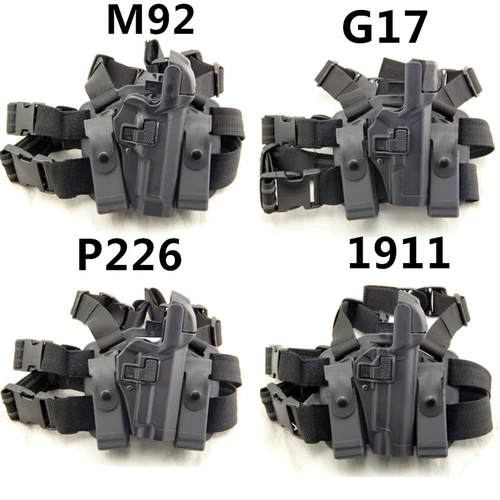 -Пекс-пластика стальной стали двойной анти-сжимание G171911M92 P226 Тектические солдаты с ногами с ногами