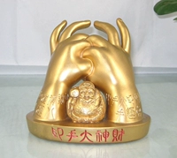 Li Juming Mascot [Hengcai Hand] Дахей Бог богатства Бог Большое черное небо Бог Бог