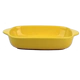Sobit Cheese Cheese Baked Rice Tấm hình chữ nhật Lò sáng tạo Thực phẩm phương Tây Đĩa món ăn Bộ dao kéo Đặt bát cơm - Đồ ăn tối