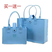 Лазурная сумка, с медвежатами