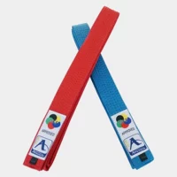 Сертификация WKF бренд пустой -Hed Blue Blue Ribbon Group Belt