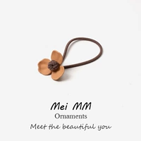 Хаки веревка+мелкий апельсиновый цветок