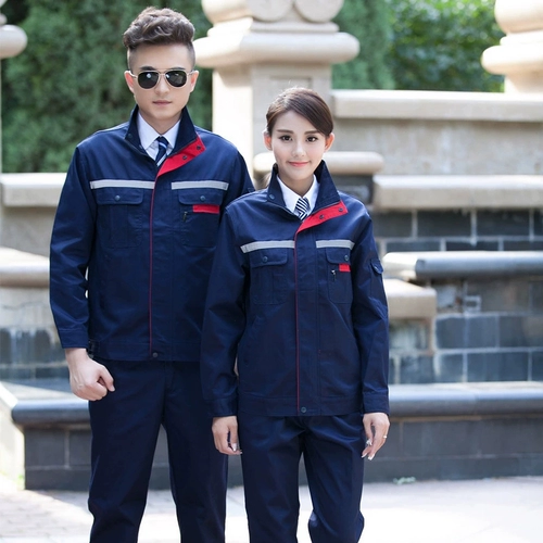 Рабочая одежда с длинной рабочей одеждой Установите оформление недвижимости.