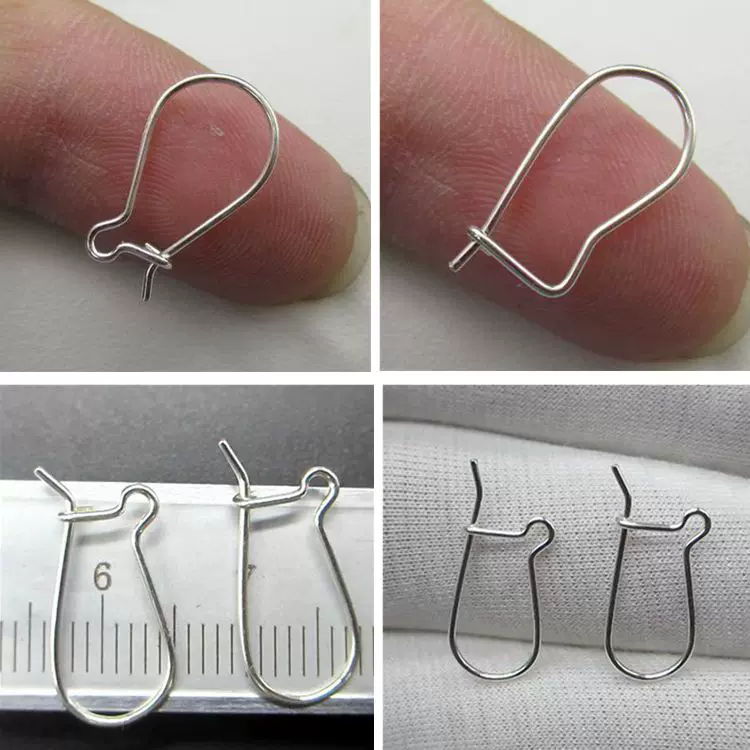 Аксессуары, аксессуары, серьги, образец серебра 925, DIY