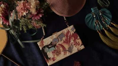 taobao agent Hanfu, one-shoulder bag, materials set, Lolita style