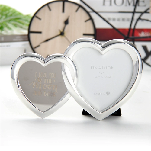 Скандинавская металлическая фоторамка для влюбленных, европейский стиль, подарок на день рождения