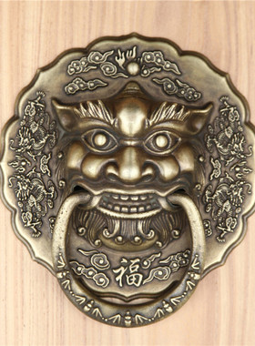【兽头拉手】_狮子头门环图片_大门拉手价格_搭配分享 - 爱逛街
