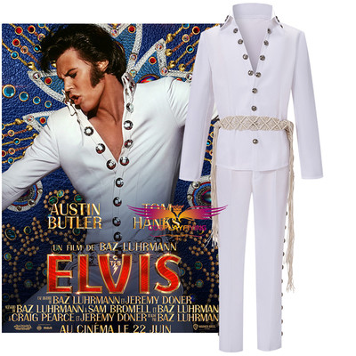 taobao agent Xuan Man customized Elvis film and television COSPLAY men's and women's set COS uniform